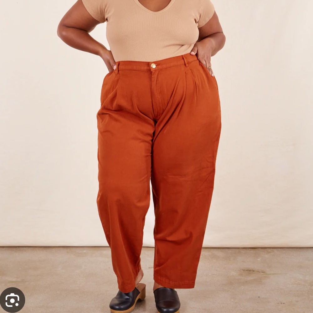 Big Bud Press Heritage Burnt Terracotta Trouser